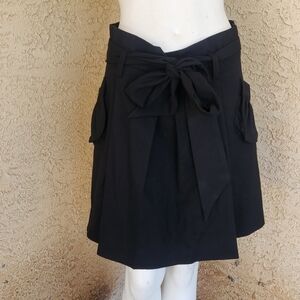 Mason Black‎  Belted Mini Skirt